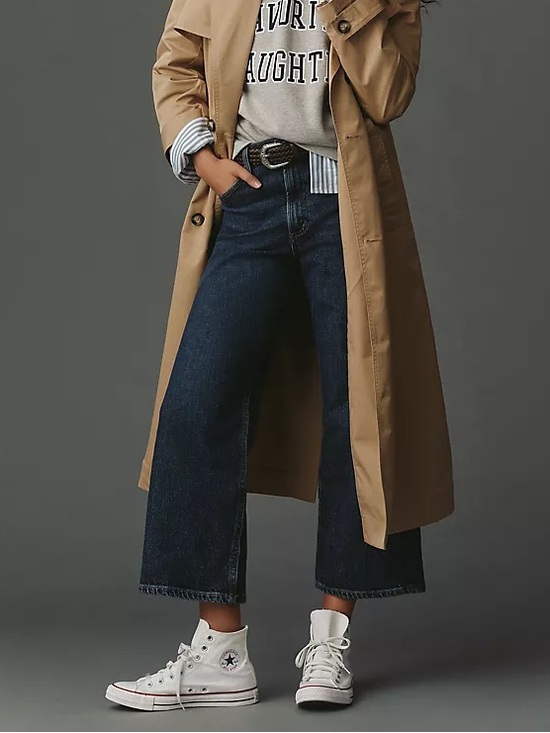 Anthropologie Denim - Anthropologie AGOLDE REN Echo Wide Leg Crop Jeans